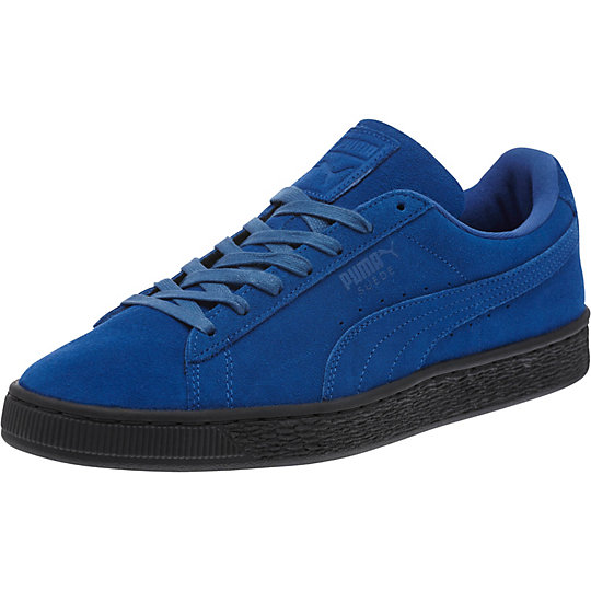 Puma Suede Black Sole Men's Sneakers - Click Image to Close
