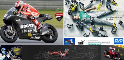 Puma Ducati, BMW, Ferrair and Mercedes by Puma Motorsport